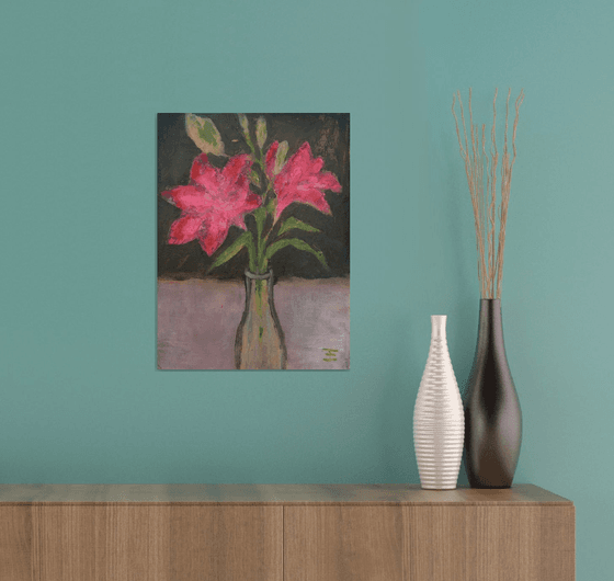 Pink lily