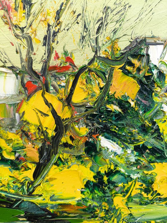Village Behind the Bloom