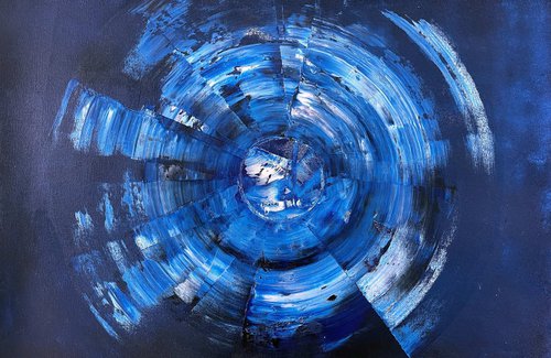 Blue Cosmic 05 by Juan Jose Garay