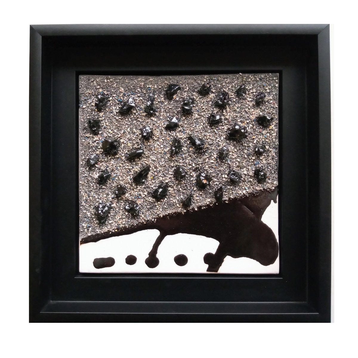 Expressive Relief , After The Rain By Rossitza Trendafilova, 10 X 10, Artwork For Sale On Artfinder