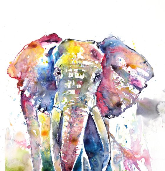 Big elephant