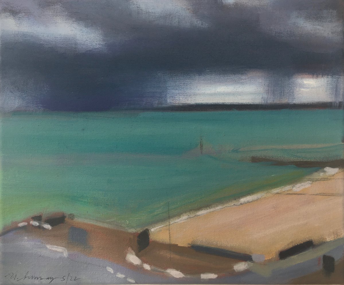 Storm over Deal, Kent by Nikki Sumray
