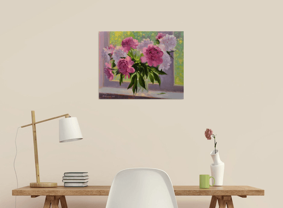 Peonies from the garden