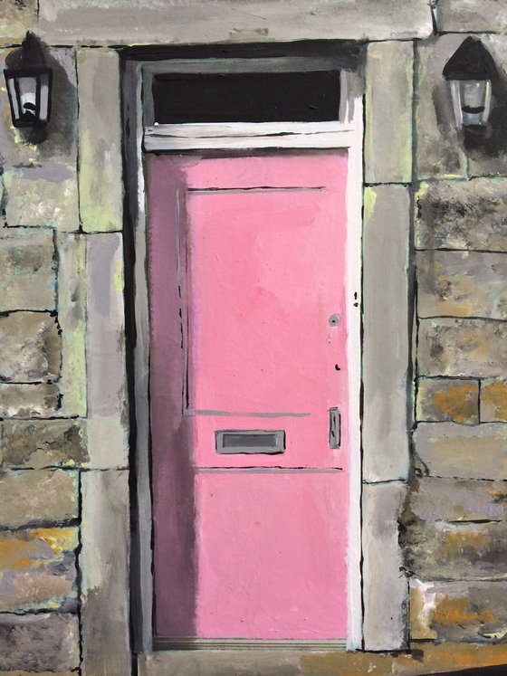 The Pink Door In Northern England