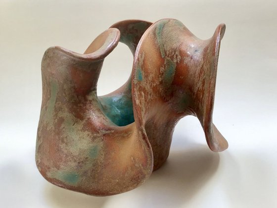 Sculptural Vessel with Pembrokeshire Clay