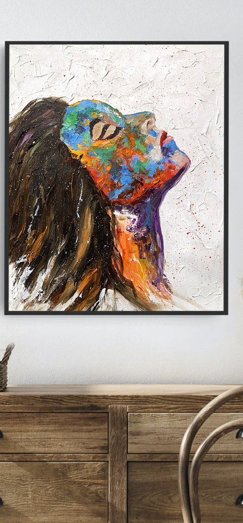 Color of Emotion, Face to the Sky. by Vita Schagen