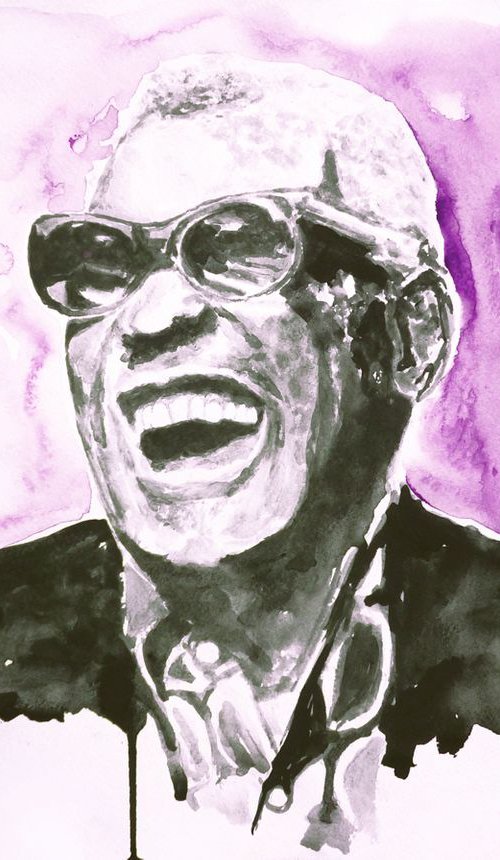 Ray Charles by Marat Cherny