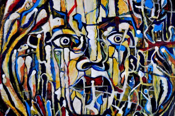 Abstract Portrait Beethoven