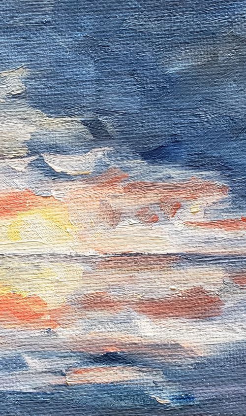 Sunrise at Sea by Katrina Case