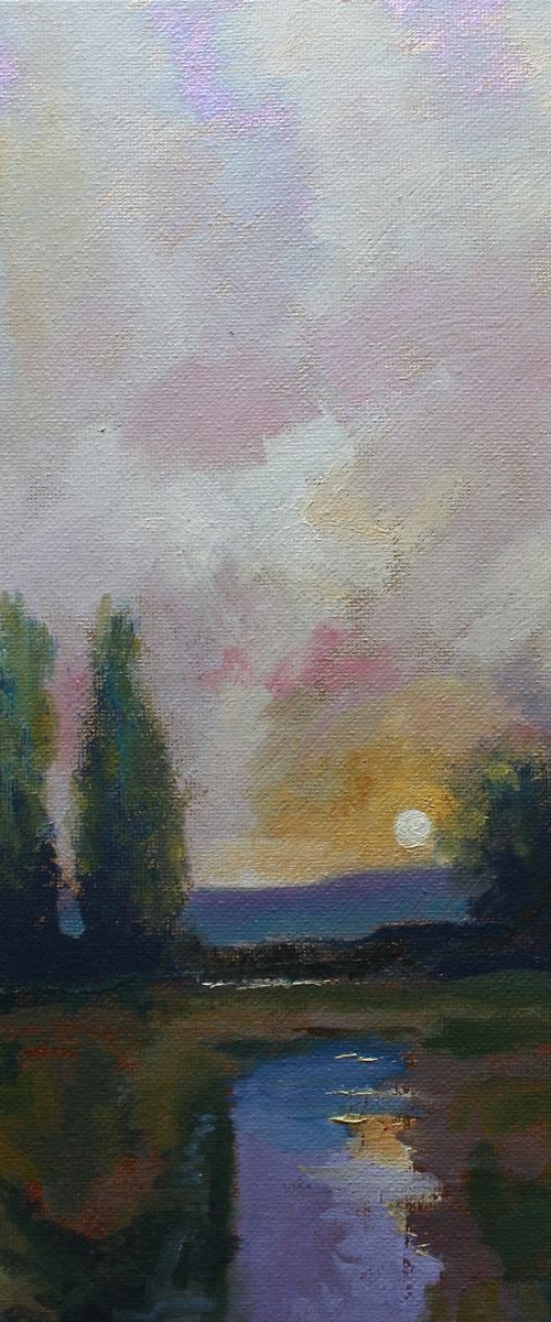 River Sunset by Simon Jones