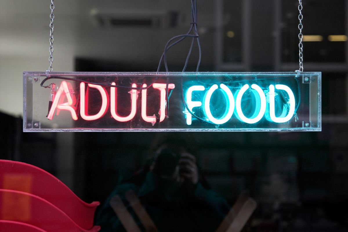 Adult Food, London by Paula Smith