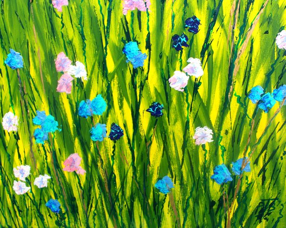 Cornflower Meadow II