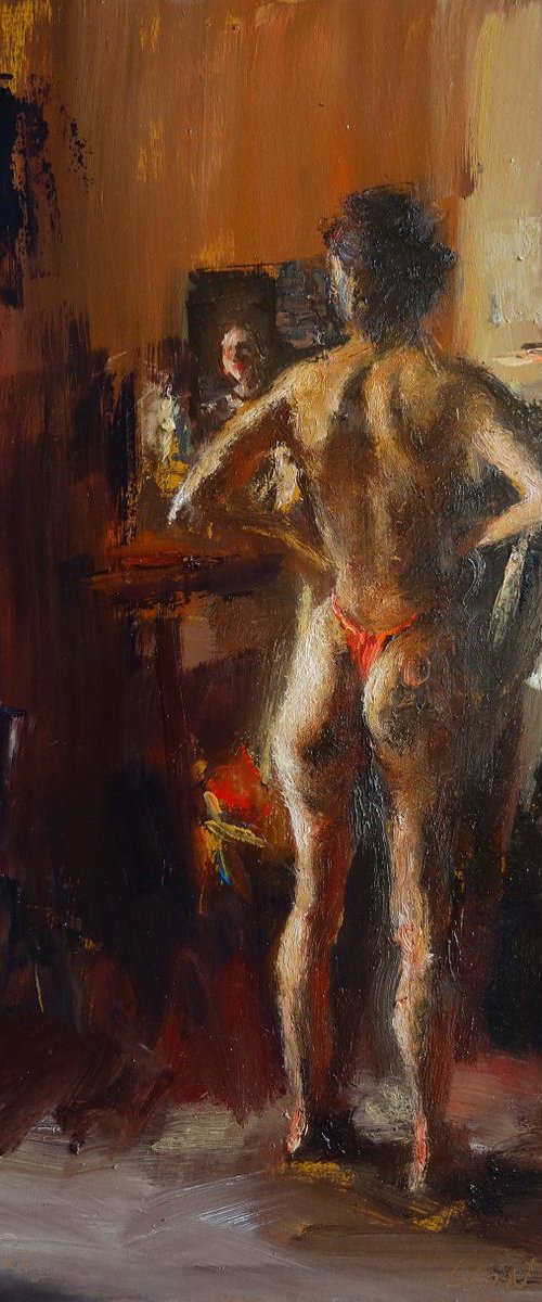 The orange string by Manuel Leonardi