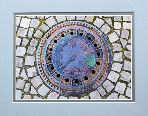 Berlin Manhole Cover by Robin Clarke