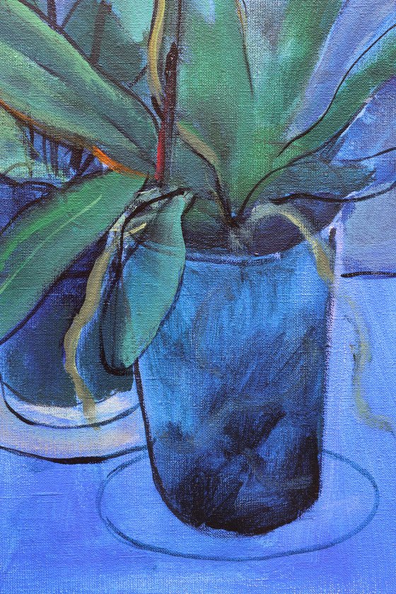 orchid and little tomato