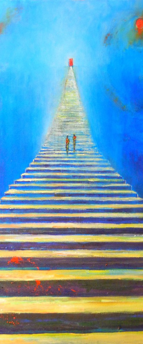 Ascending Together 42x38 by BenWill
