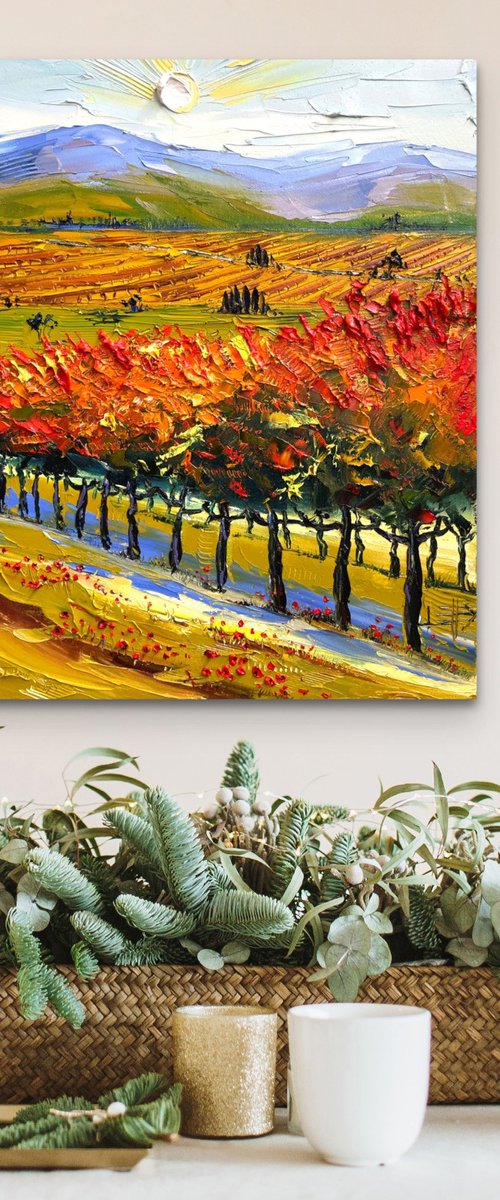 Gogh to Napa Valley by Lisa Elley