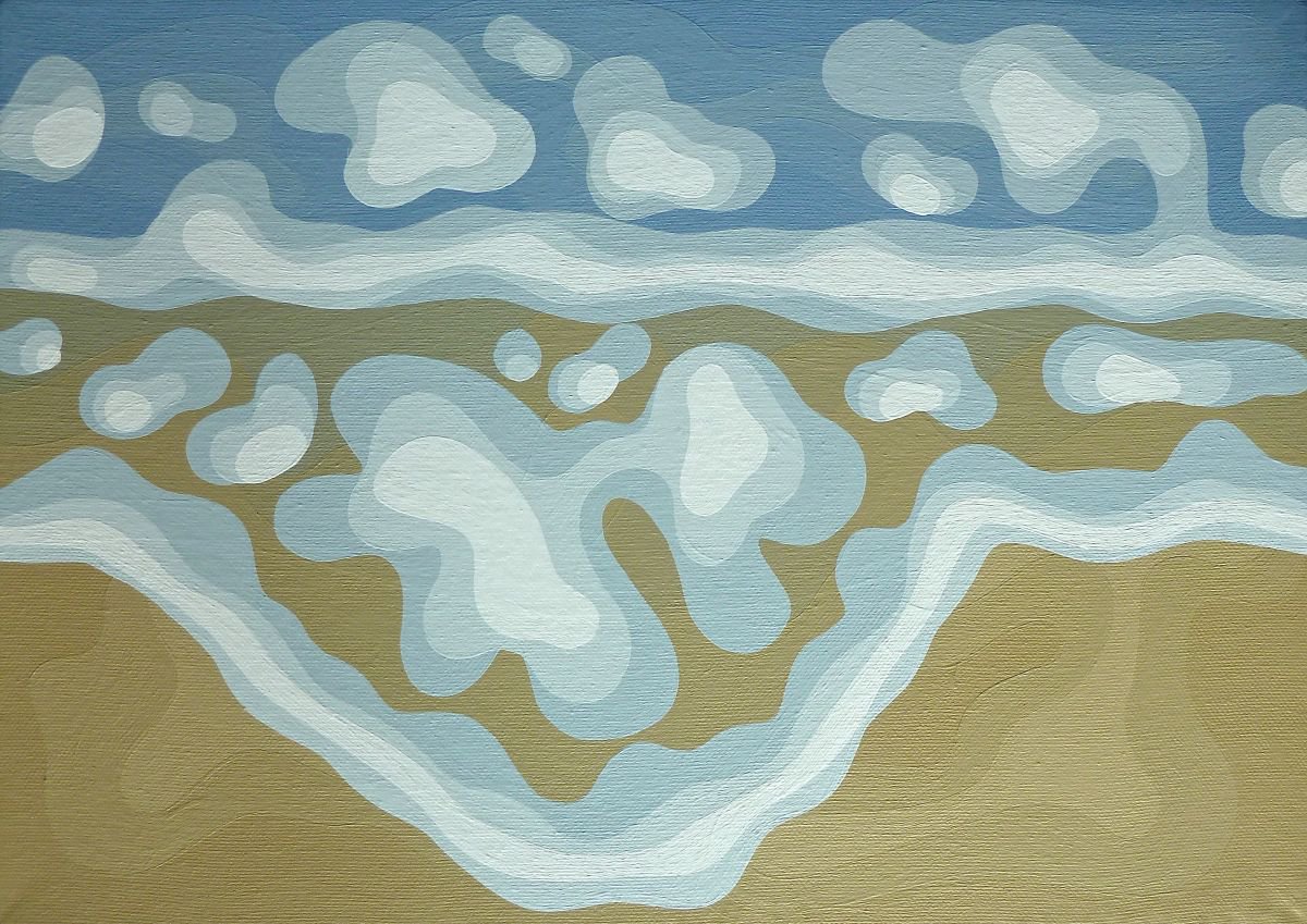 Sea foam by Zoe Hattersley
