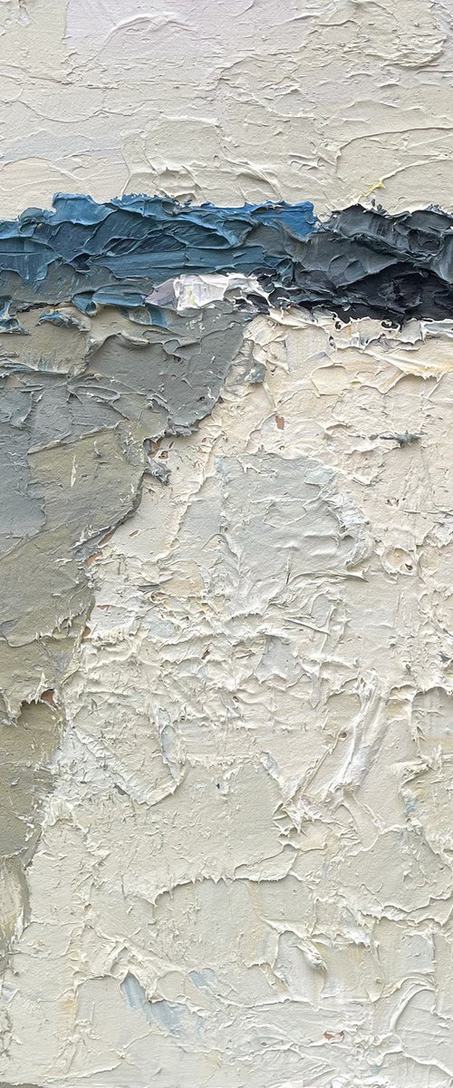 Abstract Oil Painting on Canvas by Agostino Veroni