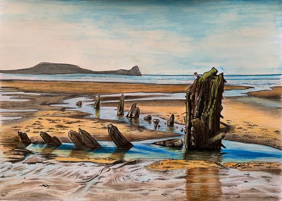 Helvetia Wreck (Rhossili)