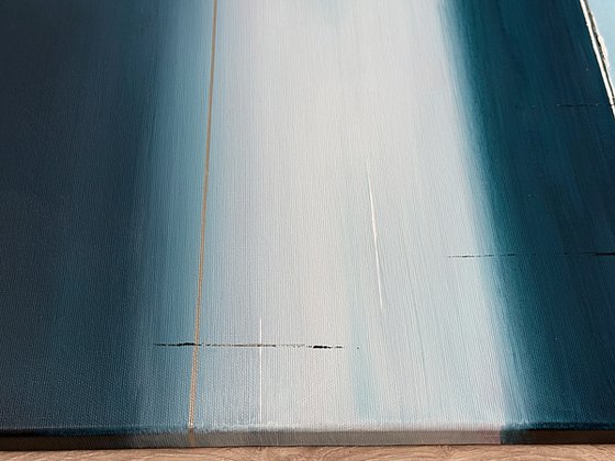 Beyond the Blue Divide diptych
