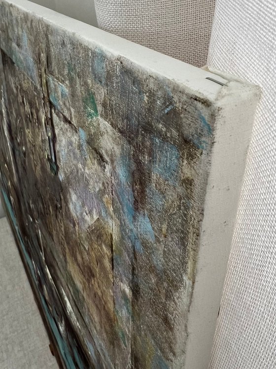 Silver Turquoise Moody Kitchen