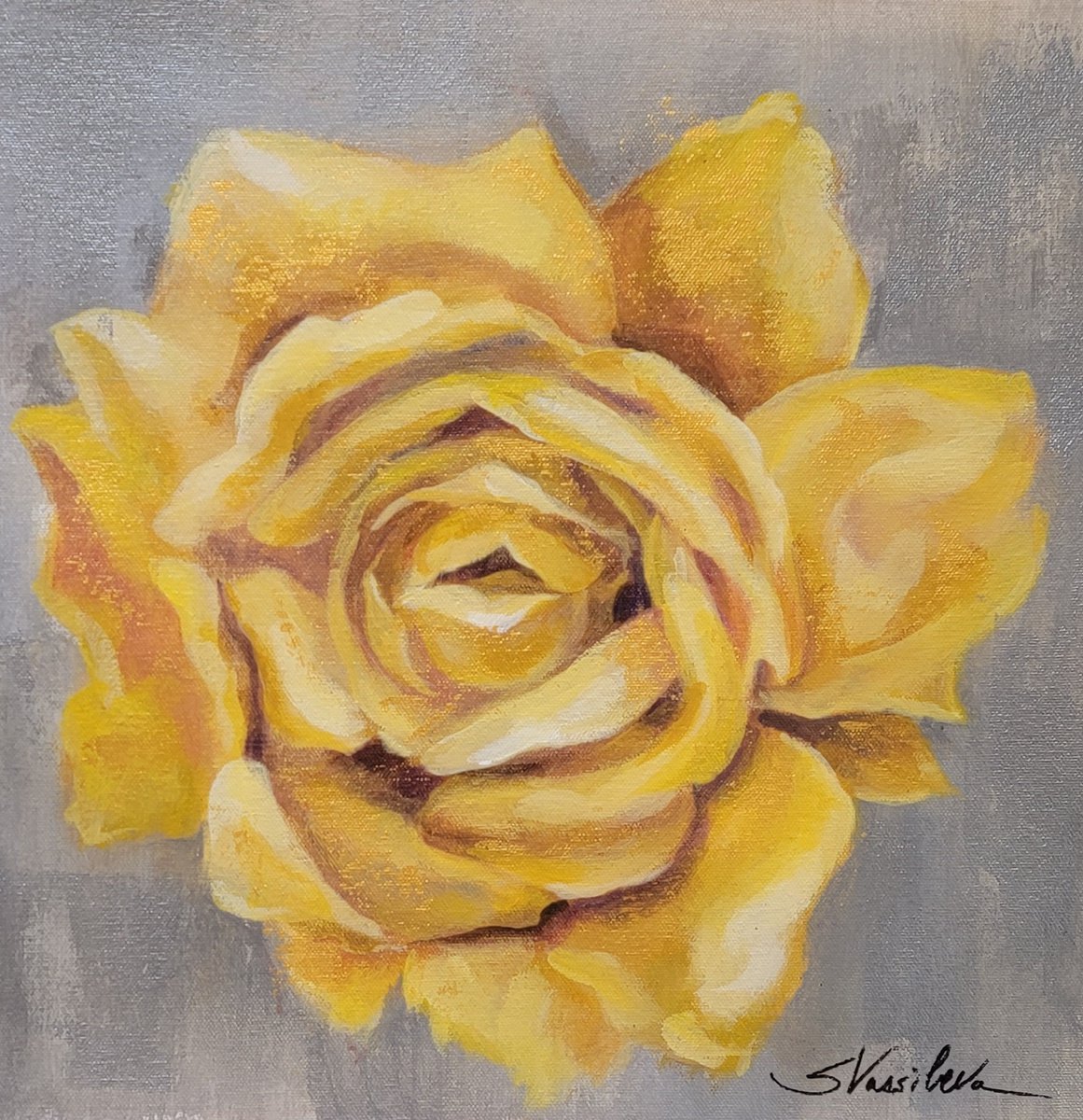 Yellow Rose II by Silvia  Vassileva