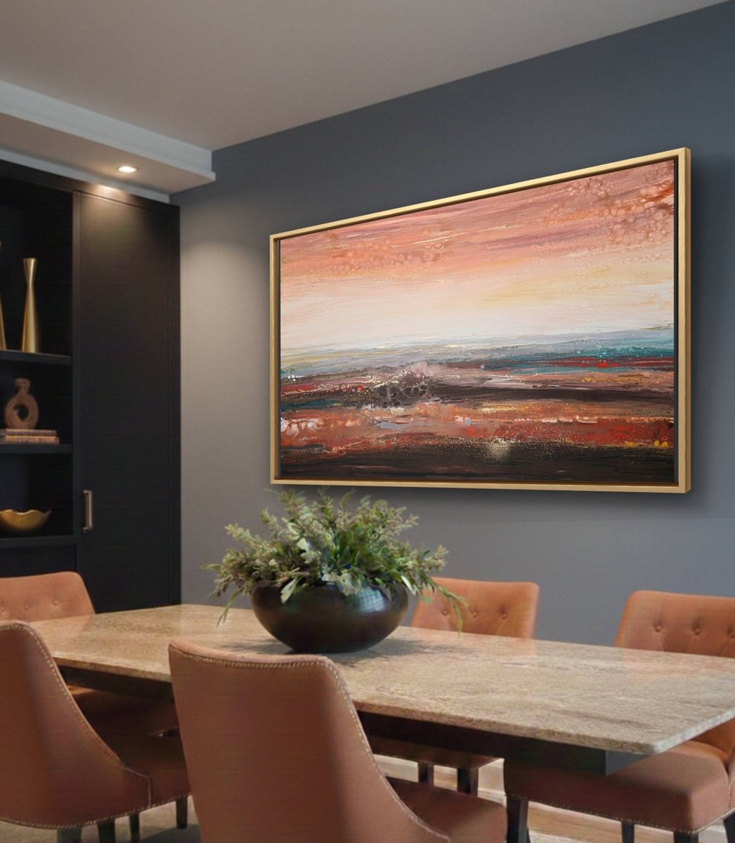 New Dawn By Eleni Denart, 59 X 39, Artwork For Sale On Artfinder