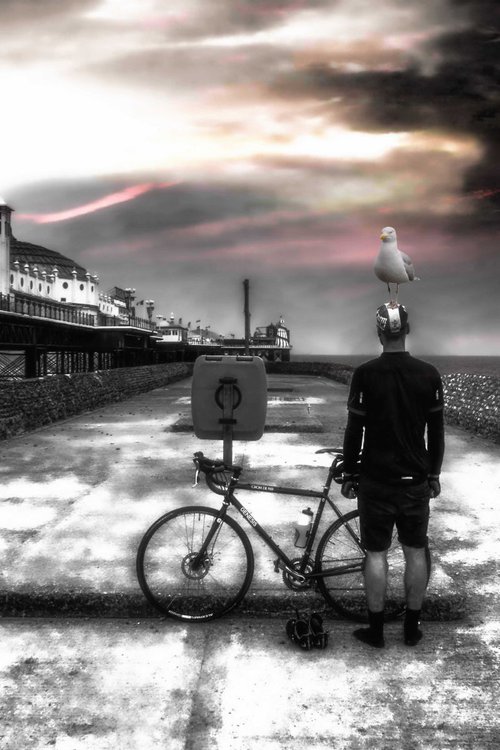 The Cyclist II by Neil Hemsley