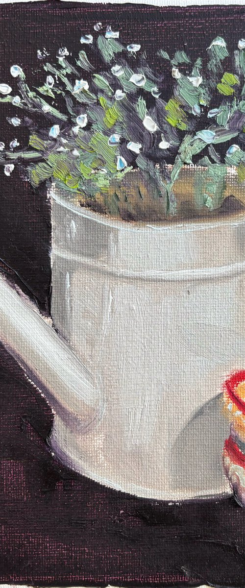 Watering can still life by Dmitry Fedorov