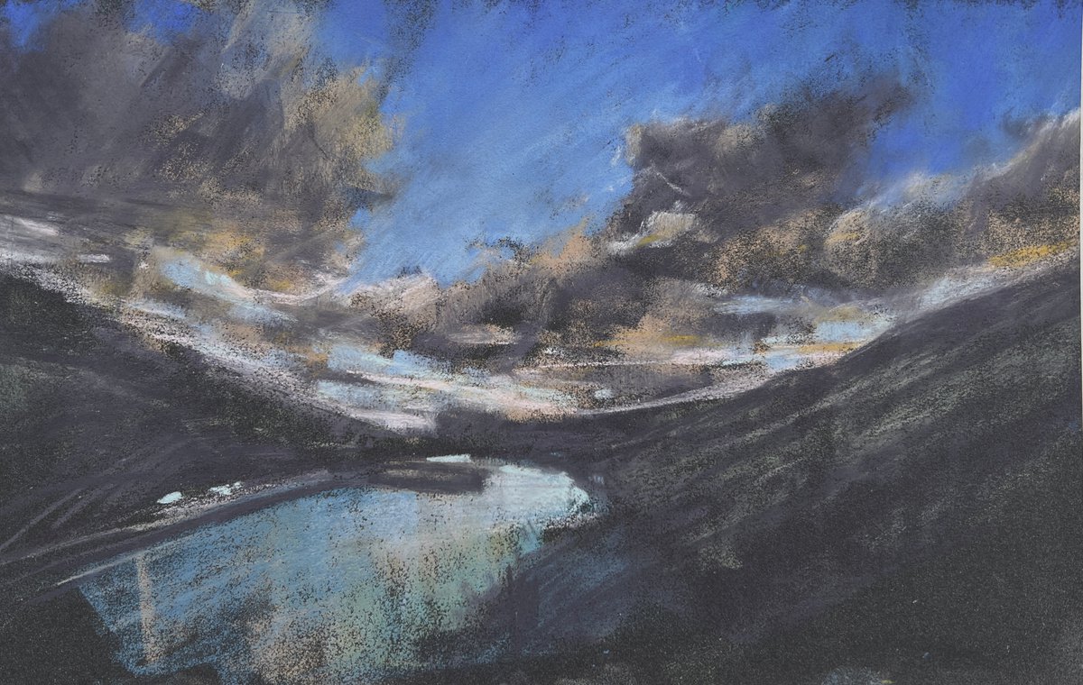 Boscastle dusk by Louise Gillard