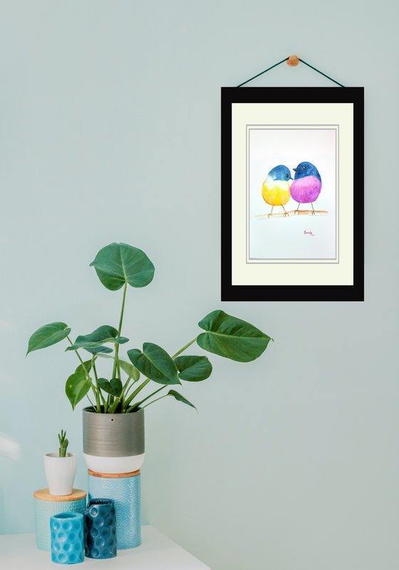 WATERCOLOR - BIRDS 12