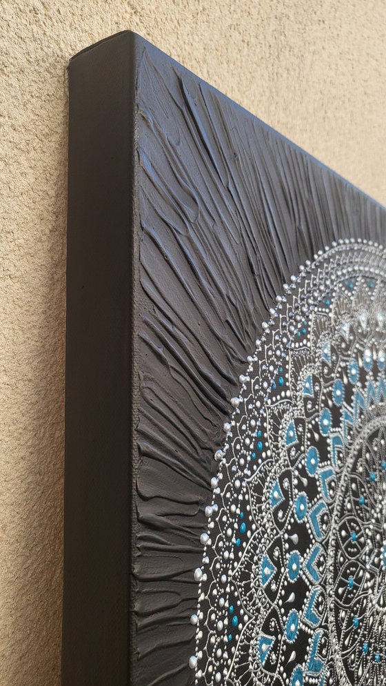 Mandala Canvas Art, Turquoise