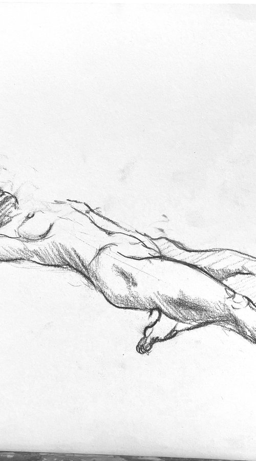 nude drawing1.  Acceptance by Anna Bogushevskaya