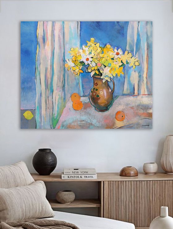 bouquet of daffodils