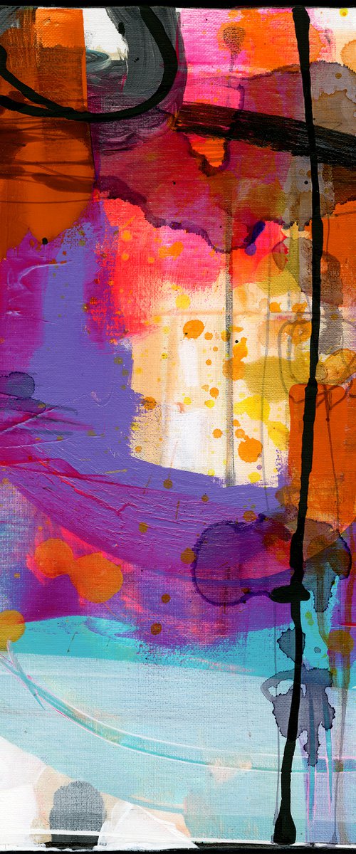 Enjoy Life 12  - Abstract Painting  by Kathy Morton Stanion by Kathy Morton Stanion