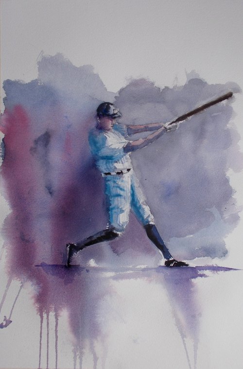 baseball player 7 by Giorgio Gosti