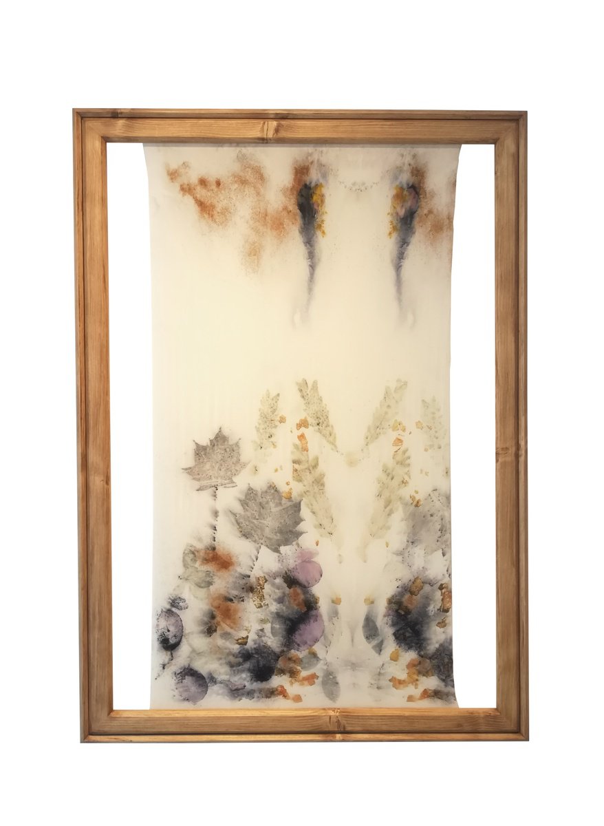 Impressionistic Botanical Print By Irina Goleva, 32 X 45, From The Earth I, Original Artwork