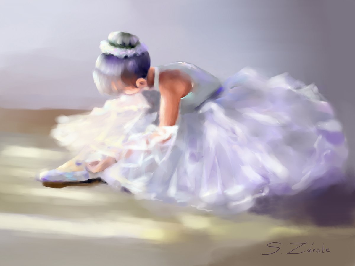 Little Ballerina by Susana Zarate