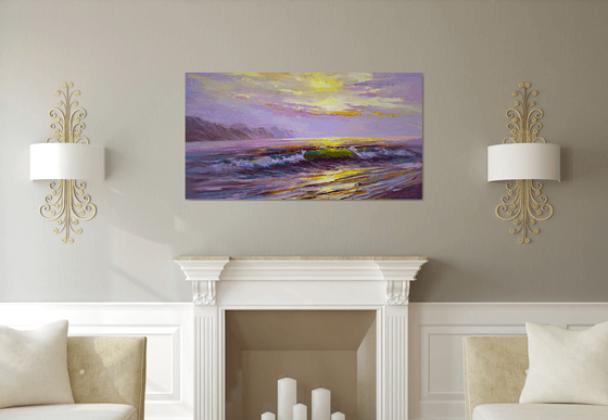 Ocean's gentle awakening