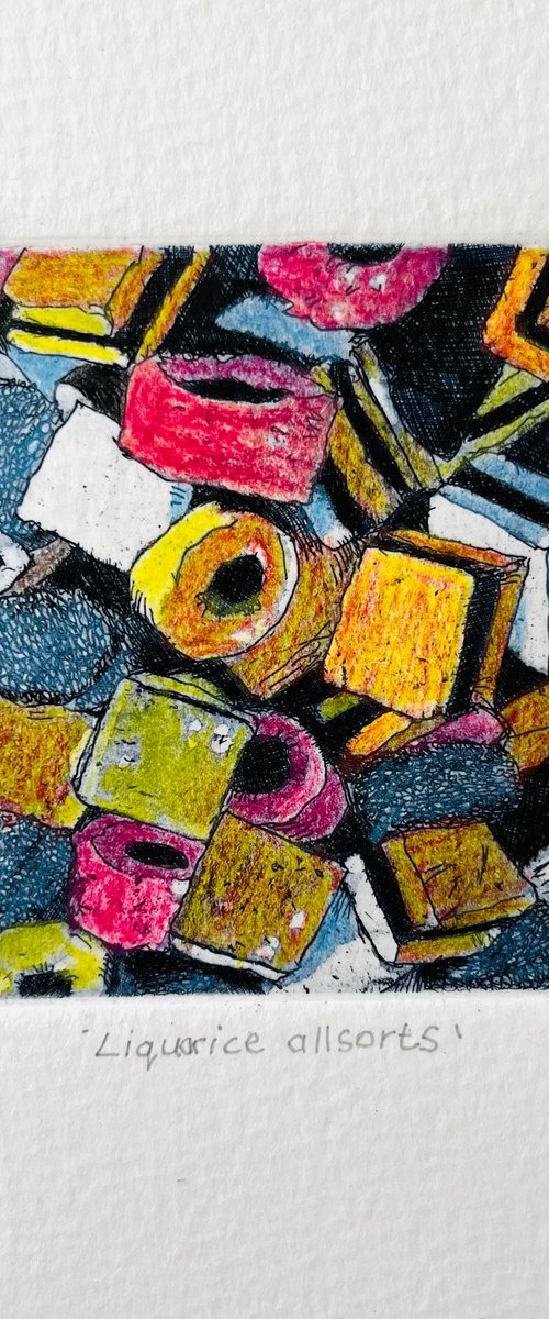 Liquorice allsorts. by Stephen Brook