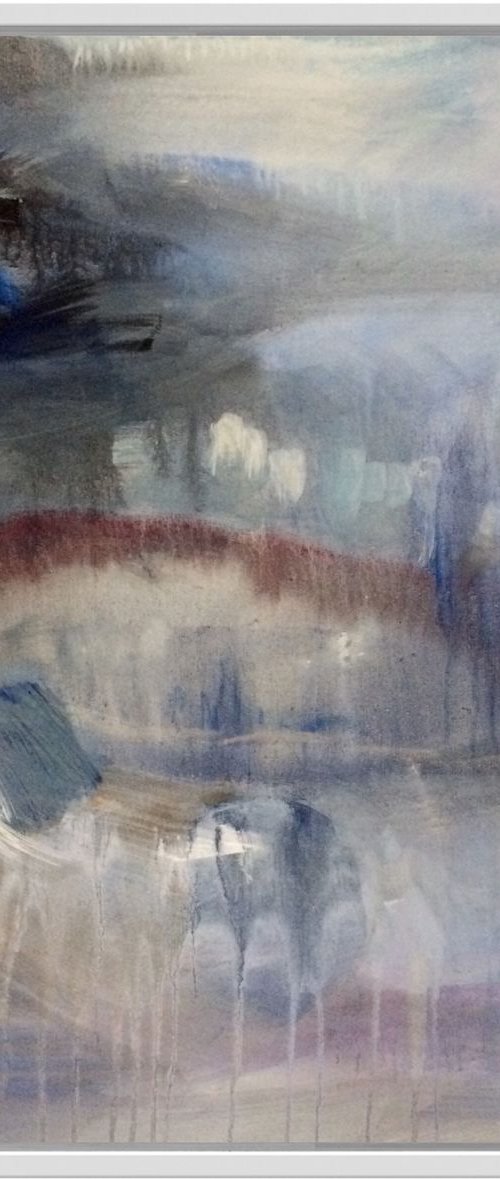 Listen to the Rain I Abstract by Gesa Reuter