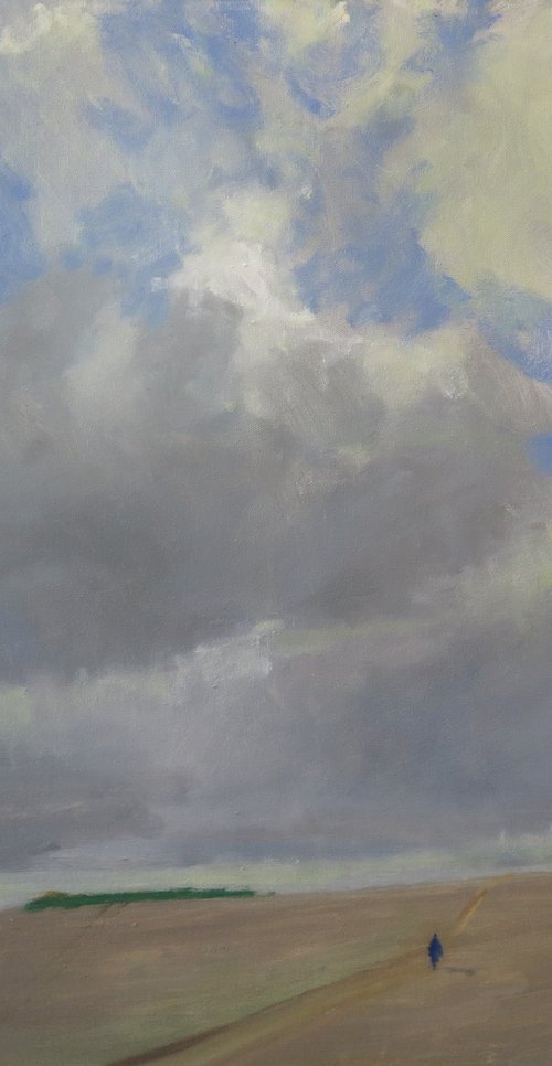 Clouds above the Wolds by Malcolm Ludvigsen