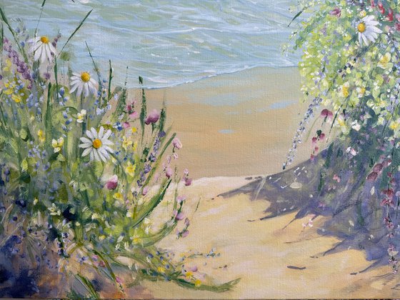 View from the dunes