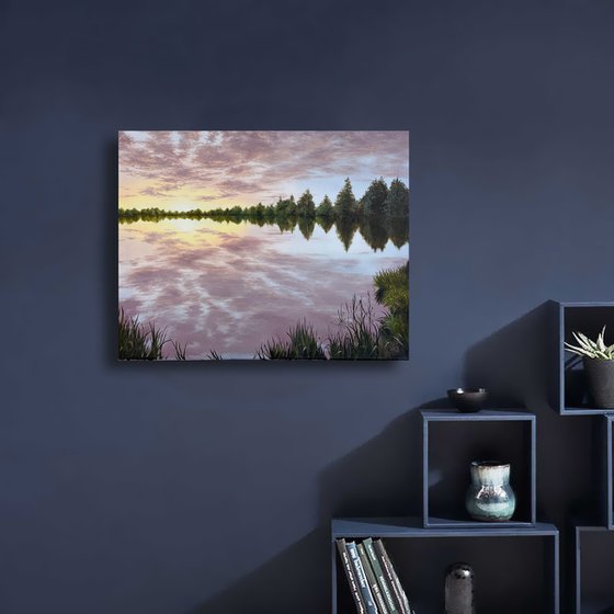 Vanilla Sky, 50 x 40 cm, oil on canvas