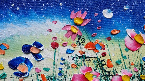 "Magic Meadow Flowers in Love"