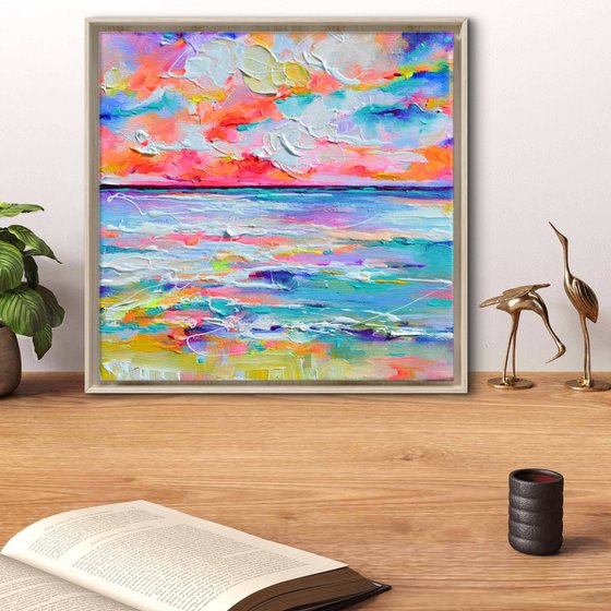 Colors of the Deep - Waves in the sunset