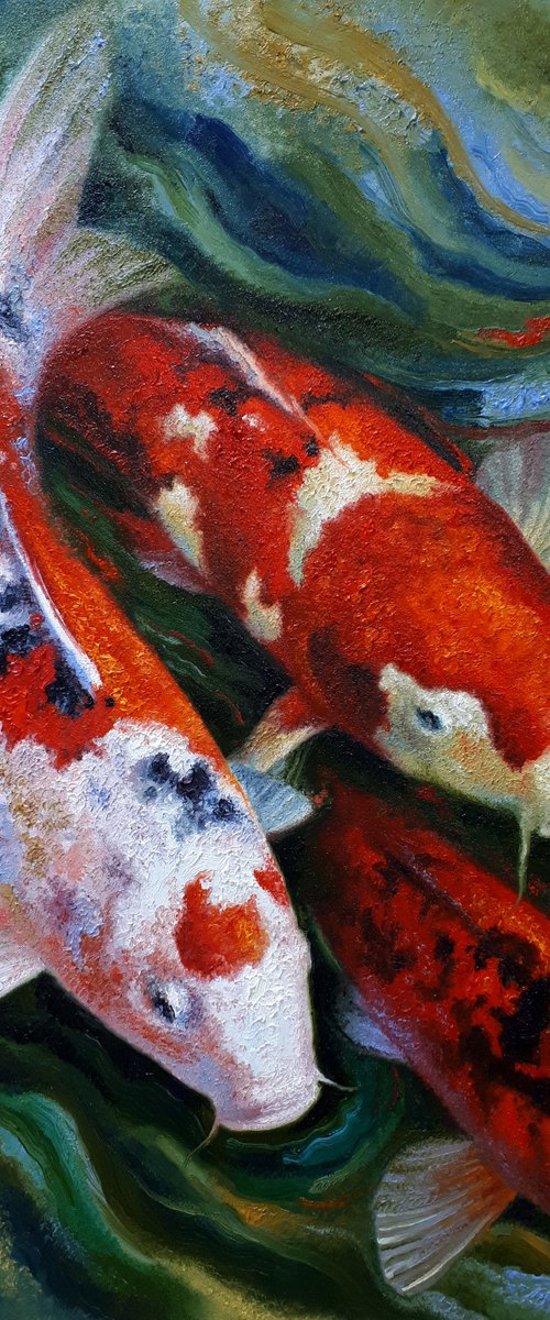 Koi fish by Serhii Voichenko