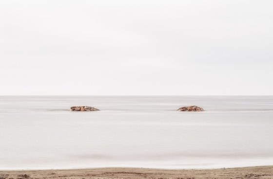 Two rocks emerging from the Tyrrhenian Sea