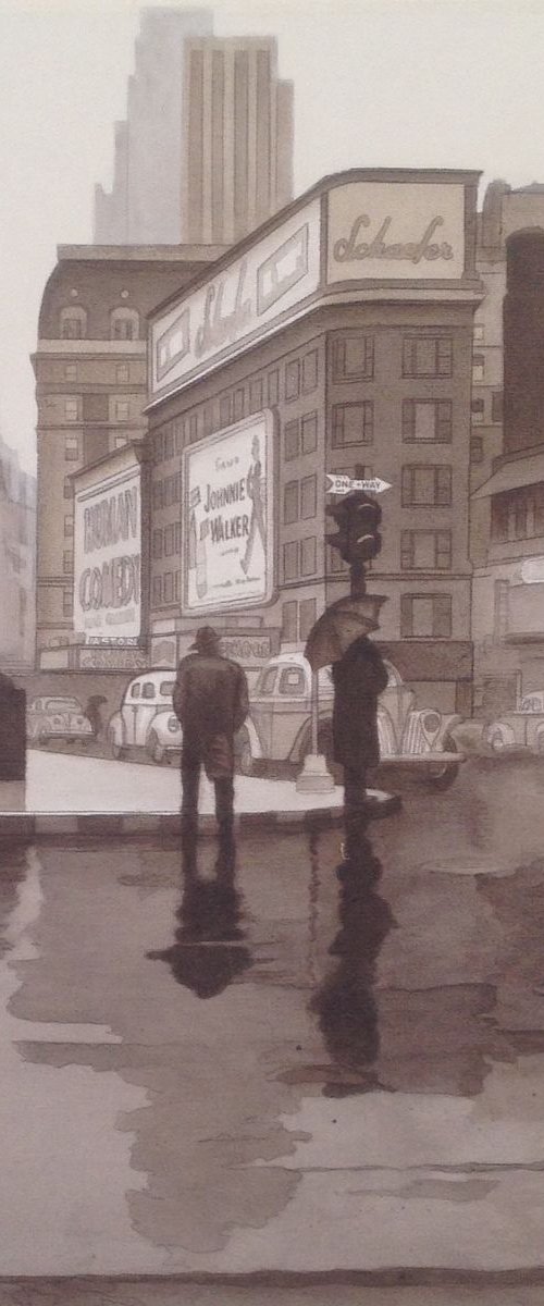 Rainy Day | New York 1940's by Oliver Söhlke